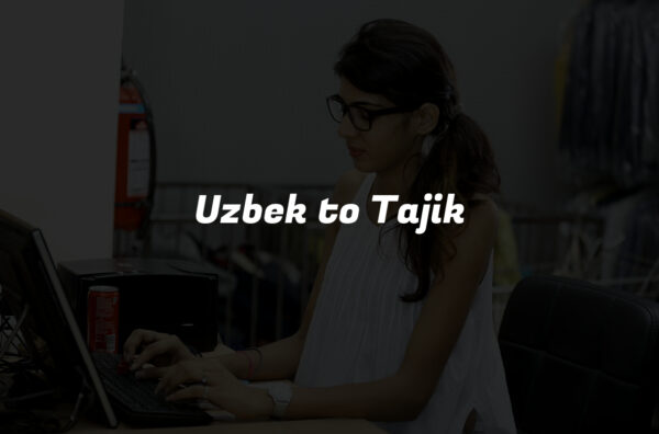 Uzbek to Tajik