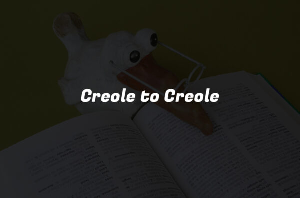 Creole to Creole